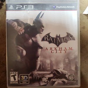 PS3 Batman Arkham City game